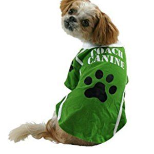 Coach Canine Dog Pet Shirt Costume Size Small